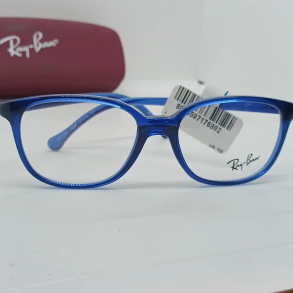 NWT unisex Kids Ray-Ban RB1900 Blue eyeglass frames - Picture 3 of 8